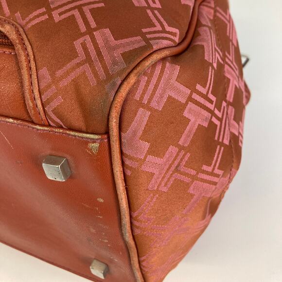 TUMI Medium size burnt orange and pink duffle bag (ASIS) - Picture 8 of 16